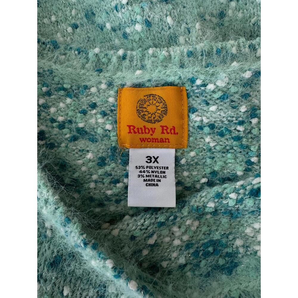 Ruby Rd Mint Cozy Pullover Sweater – Soft Knit, S… - image 2